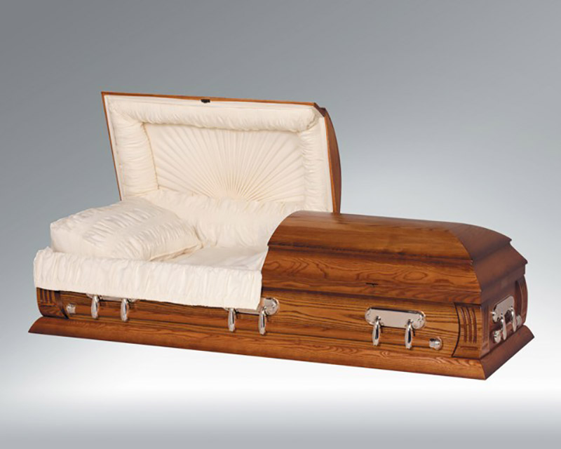 橡木木纹棺 编号：D-2-019 材料：橡木，内衬白色丝绒布.jpg