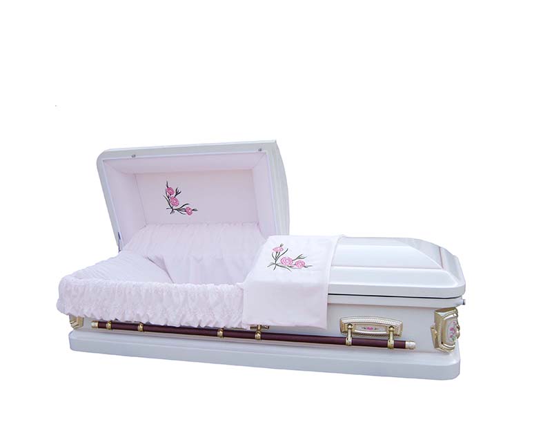 花开富贵 编号：D-3-004 材料：白色钢棺，内衬粉色刺绣丝绒布.jpg